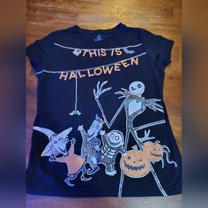 Disney Nightmare before Christmas shirt,size 10/12